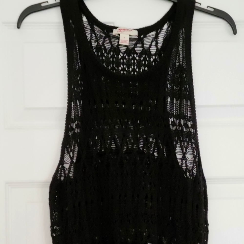 Arizona fringe pullover-NWOT